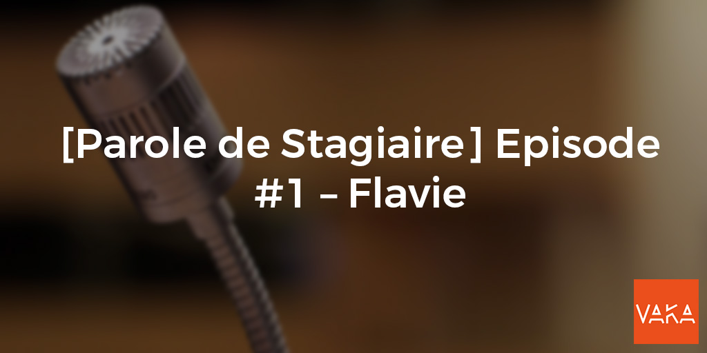[Parole de Stagiaire] Episode #1 – Flavie